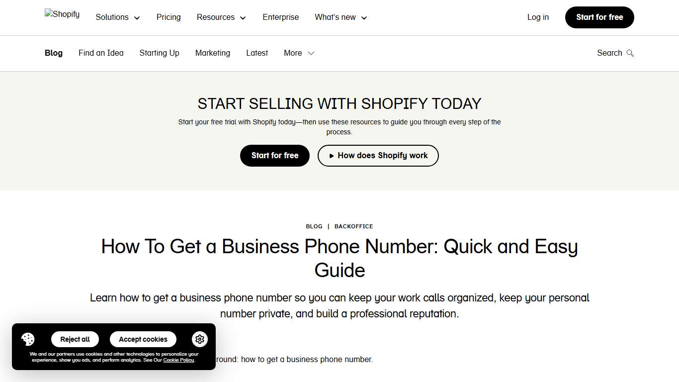 How To Get a Business Phone Number: Quick and Easy Guide (2026) - Shopify Nigeria